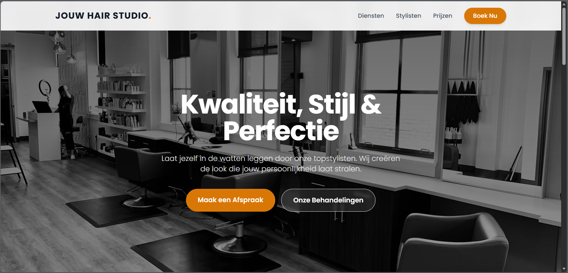 Kapperszaak Demo